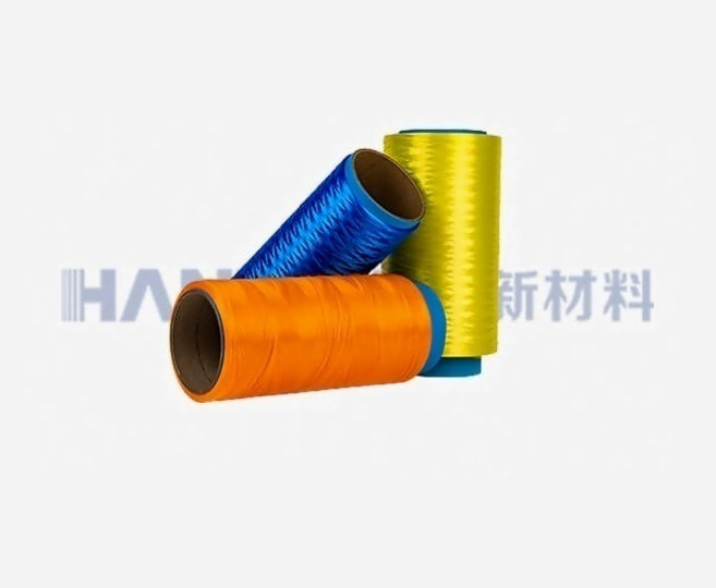 Colored Ultra High Molecular Weight Polyethylene Fiber