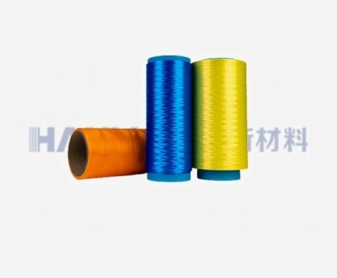 Colored Ultra High Molecular Weight Polyethylene Fiber